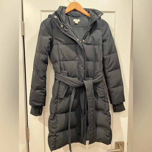 J. Crew women’s belted puffer coat XXS - Picture 2 of 6